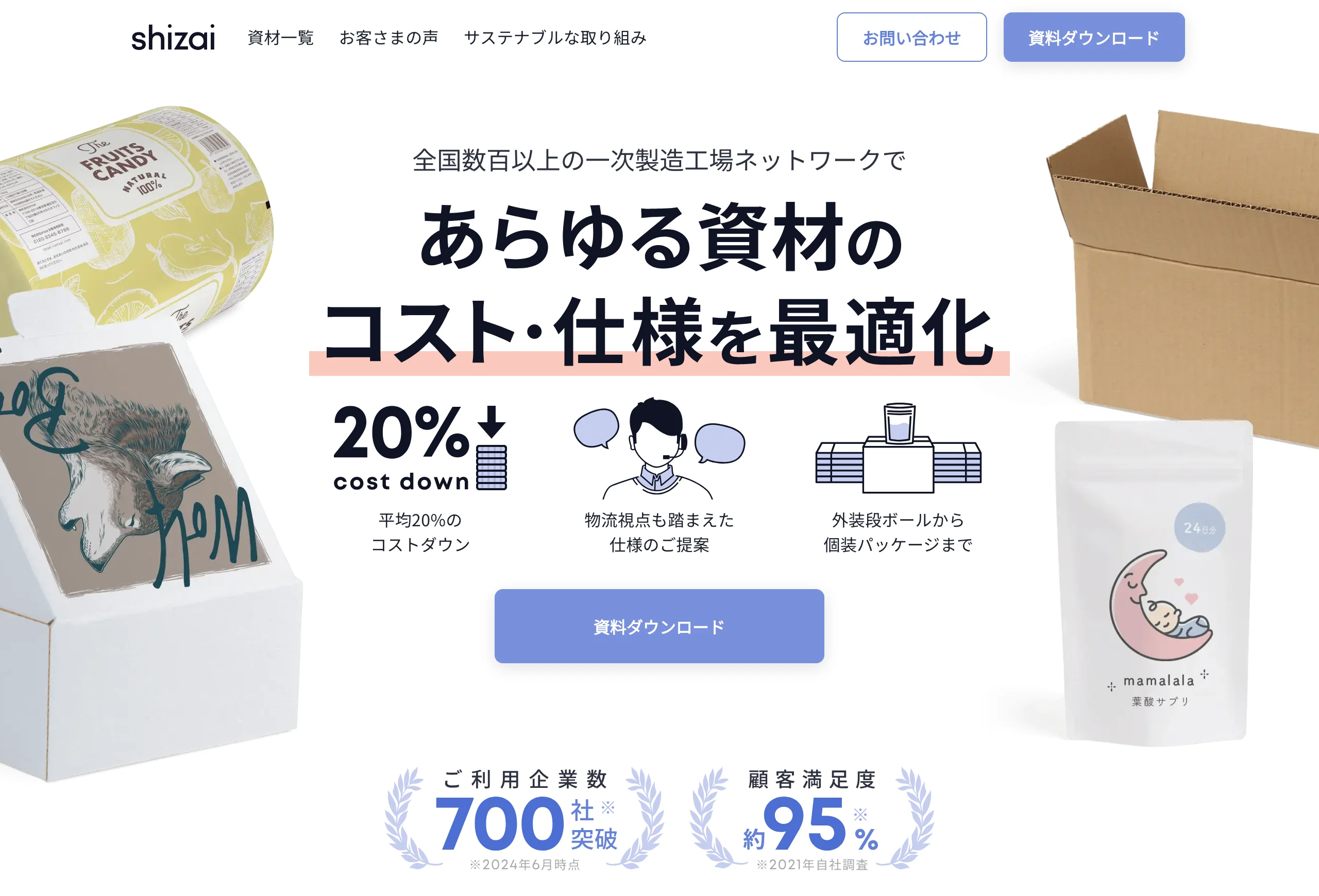 トレカ資材 調達最適化 shizai公式